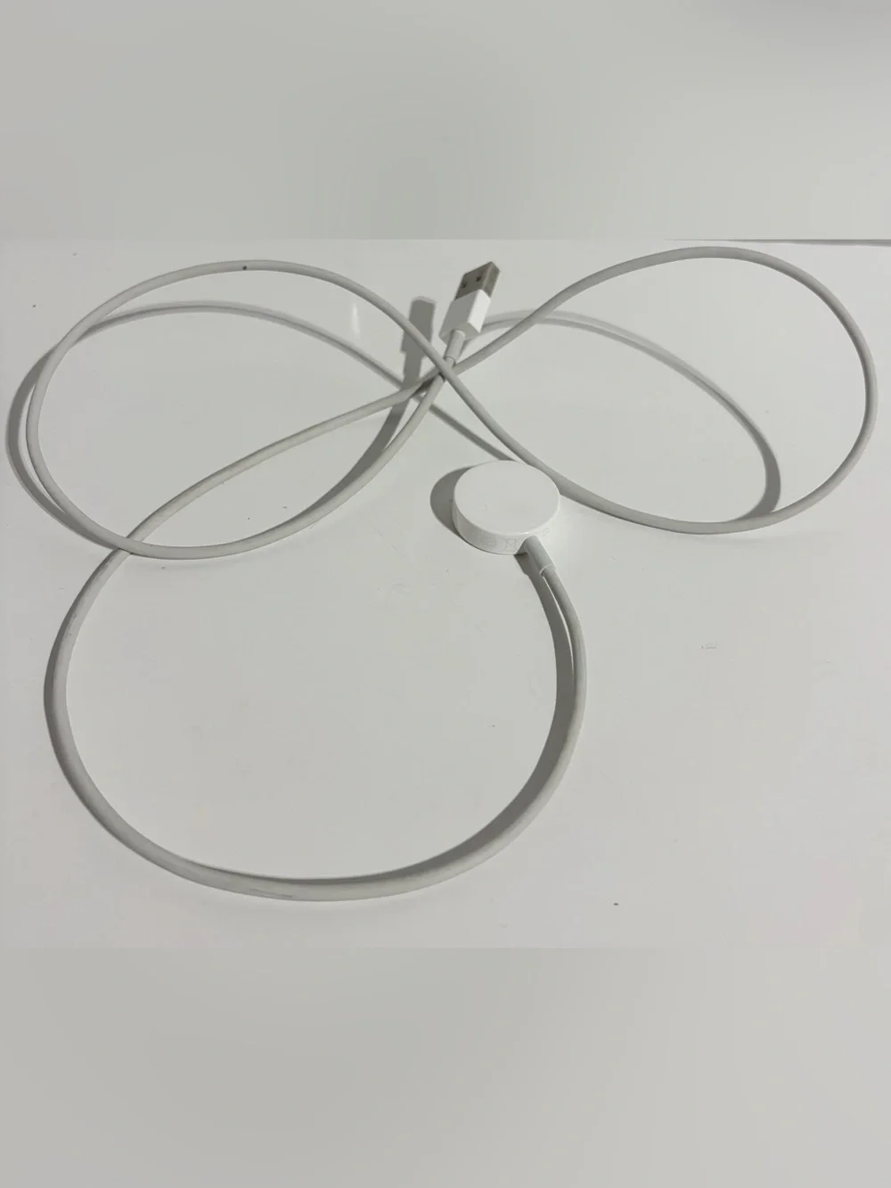 Apple Genuine A2056 USB-A Magnetic Watch Charger Dock 1M 3.3ft White OEM